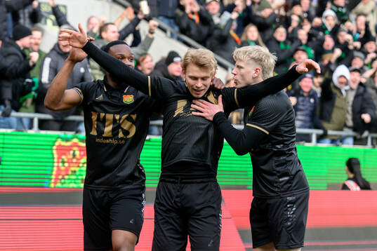 GAIS Shalom Ekong, Rasmus Niklasson Petrovic och Robert