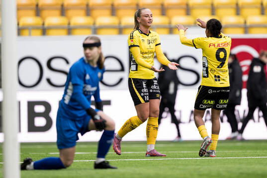 Elfsborgs Stina Jensen jublar