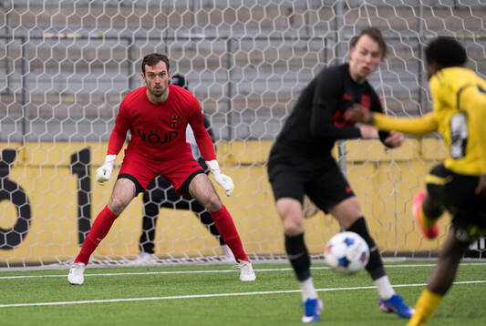 Brommapojkarnas målvakt Davor Blazevic