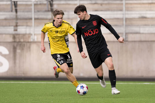 Elfsborgs Gottfrid Rapp och Brommapojkarnas Mads Kristian