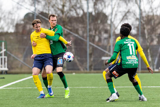 Ljungskiles Lukas Lindholm Corner och Varbergs Niklas
