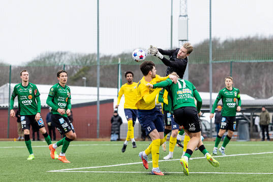 Ljungskiles målvakt Lukas Eriksson