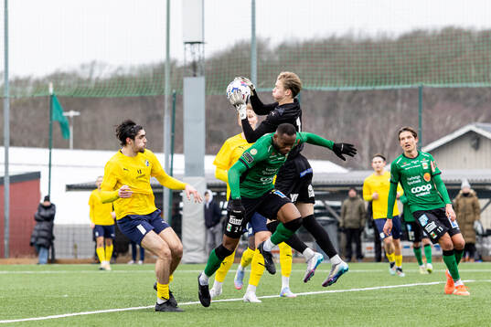 Ljungskiles målvakt Lukas Eriksson