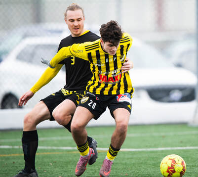 IFK Hässleholms Leon Shala i matchen mellan IFK