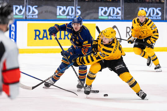 Djurgårdens Anton Frondell och Skellefteås Victor