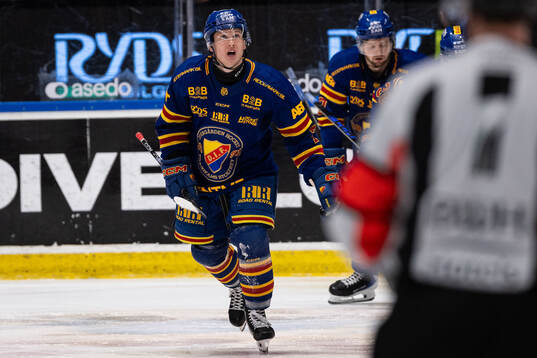 Djurgårdens Joseph Snively jublar