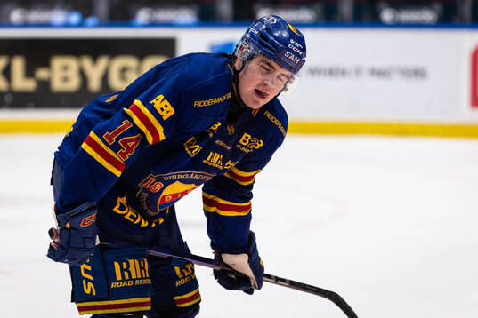 Djurgårdens Anton Frondell deppar
