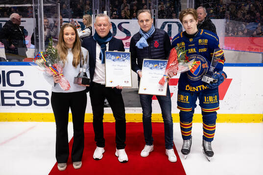 Djurgårdens Viggo Björck och Wilma Georgny får priset