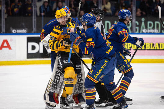 Bråk mellan Skellefteås Mikkel Aagaard och Djurgårdens