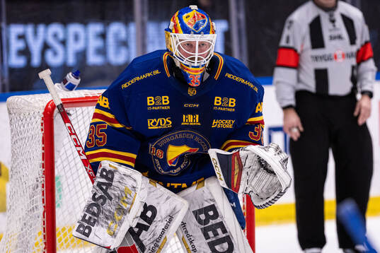 Djurgårdens målvakt Magnus Hellberg