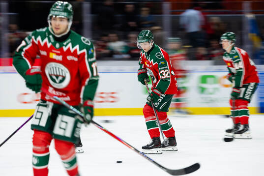 under ishockeymatchen i SHL mellan Frölunda och Malmö