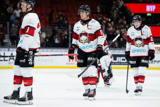 Malmö Redhawks Axel Sundberg deppar