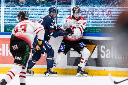 Linköpings Nicholas Shore och Örebros Peetro Seppälä