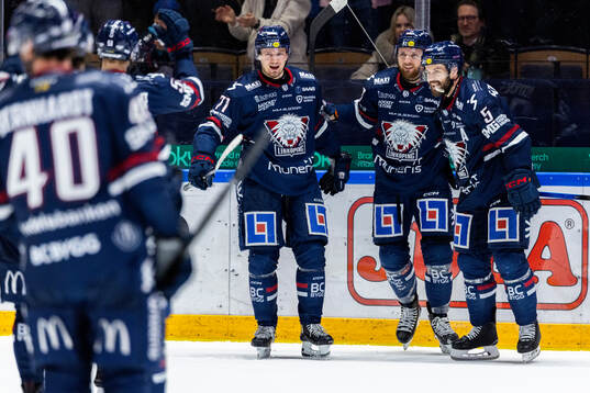 Linköpings Eskild Bakke Olsen jublar