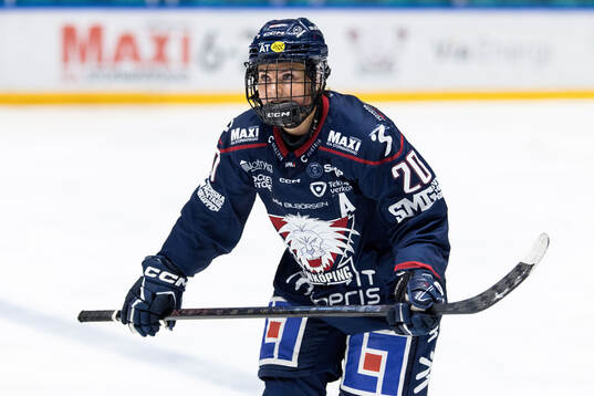 Linköpings Lova Blom jublar