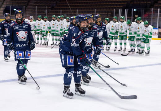Linköpings Naomi Rogge jublar