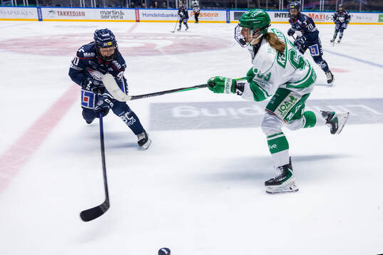 Linköpings Felicia Levin och Johanna Kellander