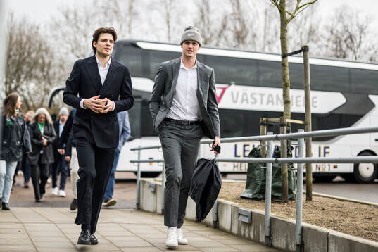 Leksands Alexander Lundqvist och Anton Johansson