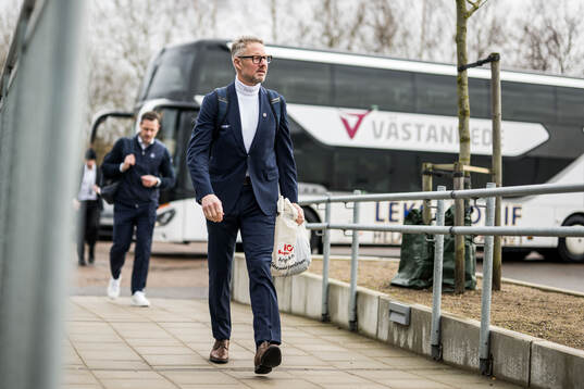 Leksands tränare Johan Hedberg