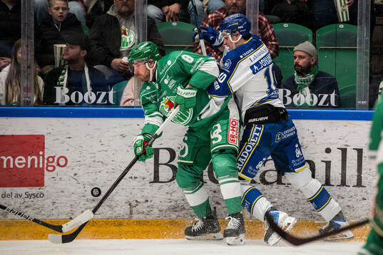Rögles Linus Sandin och Leksands Anton Johansson