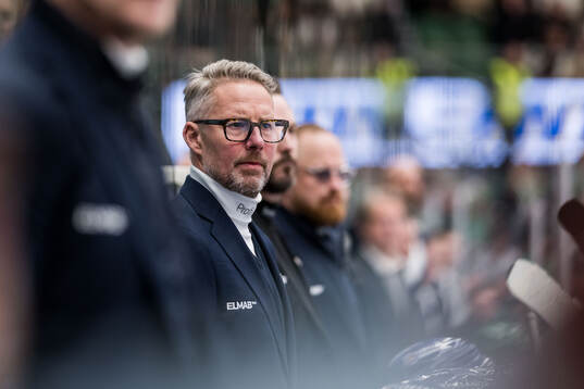 Leksands tränare Johan Hedberg