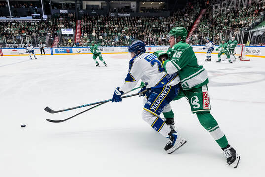 Leksands Nolan Stevens och Rögles Gregor Biber