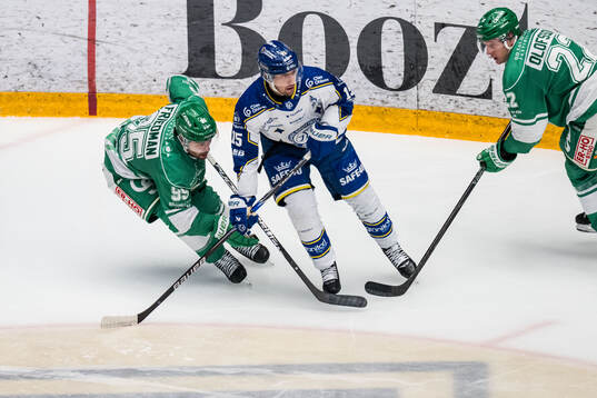 Rögles Mark Friedman och Leksands Lukas Vejdemo