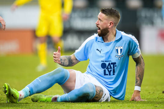 Malmö FFs Pontus Jansson deppar