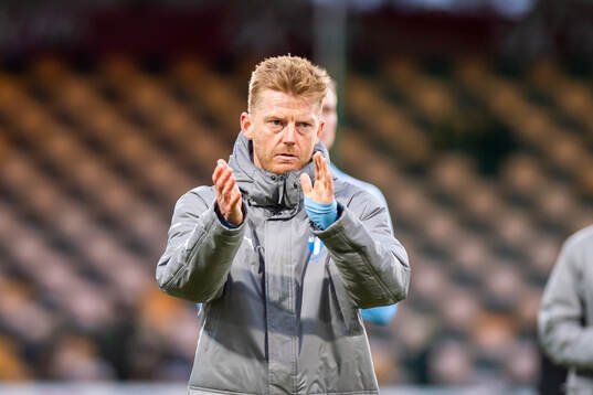 Malmö FFs Anders Christiansen deppar