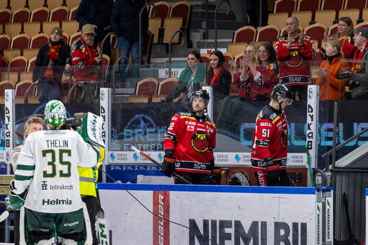 Luleås Oscar Engsund och Markus Nurmi