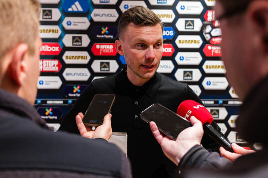 Head coach Alfred Johansson of Rosenborg