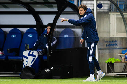 Head coach Martin Falk of Molde