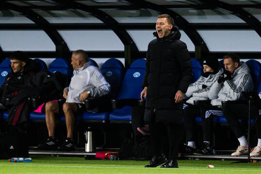 Head coach Alfred Johansson of Rosenborg