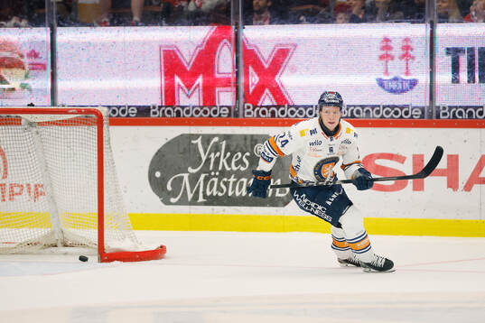 Växjös Hampus Eriksson jublar