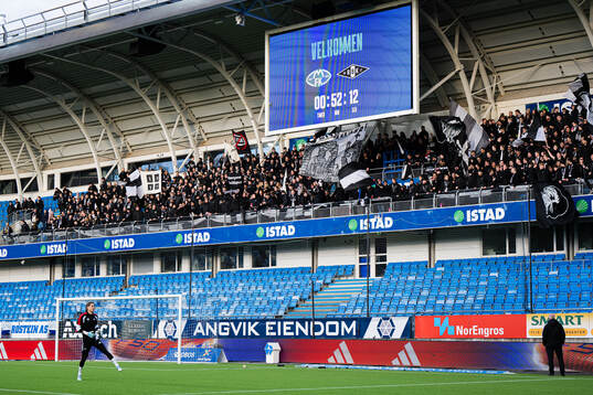 Spectators in the stands