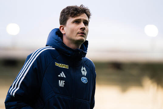 Head coach Martin Falk of Molde