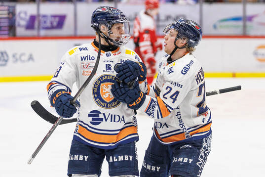Växjös Hampus Eriksson jublar