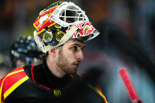 Brynäs målvakt Damian Clara