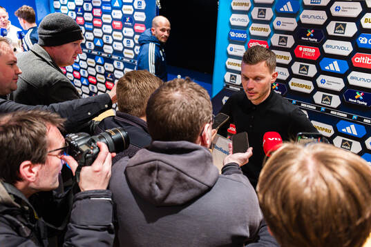 Head coach Alfred Johansson of Rosenborg looks dejected