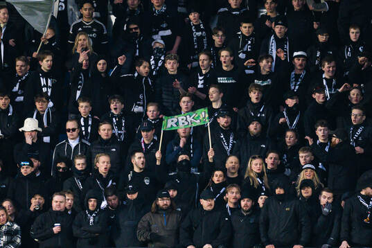 Spectators in the stands