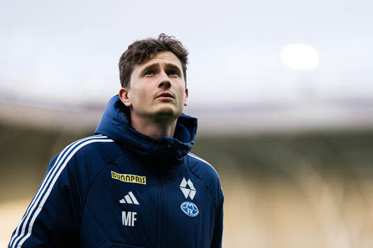 Head coach Martin Falk of Molde