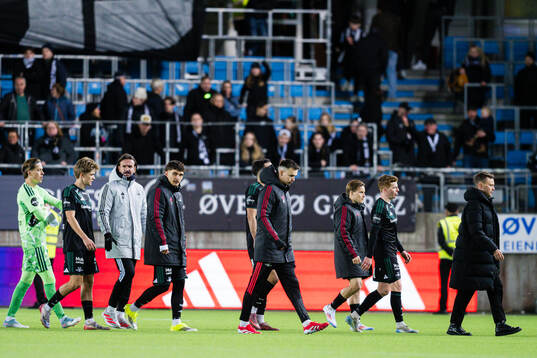 Ole Selnæs and head coach Alfred Johansson of Rosenborg