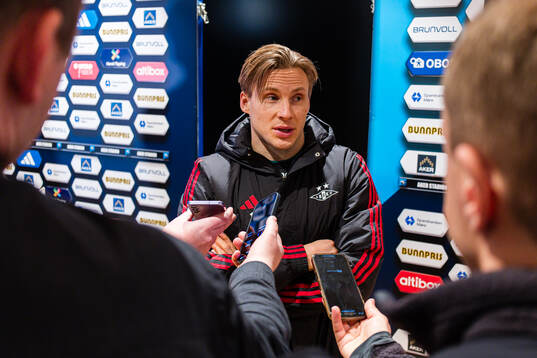 Jonas Svensson of Rosenborg looks dejected