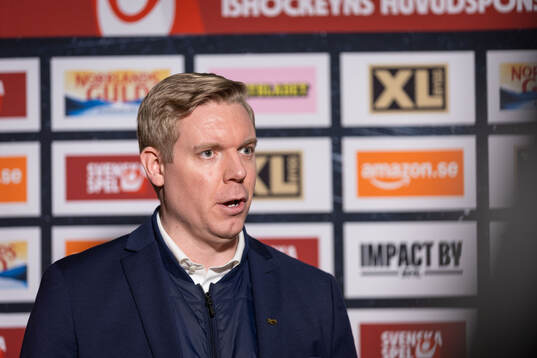 HV71s tränare Anton Blomqvist