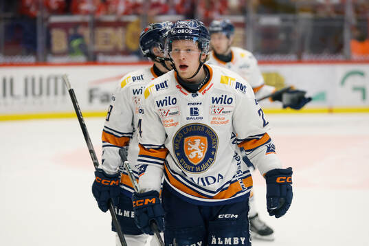 Växjös Hampus Eriksson jublar