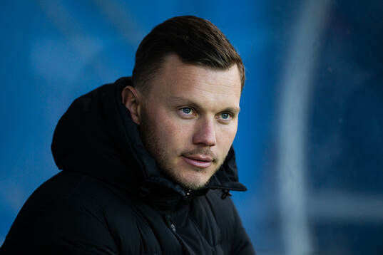 Head coach Alfred Johansson of Rosenborg