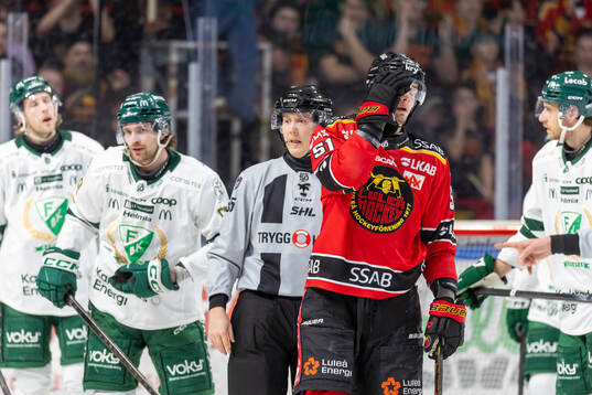 Luleås Markus Nurmi deppar