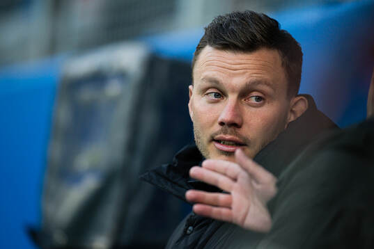 Head coach Alfred Johansson of Rosenborg