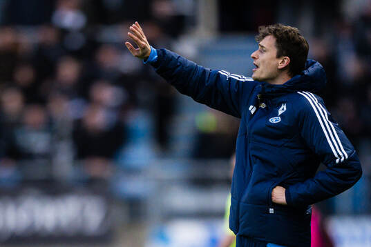 Head coach Martin Falk of Molde