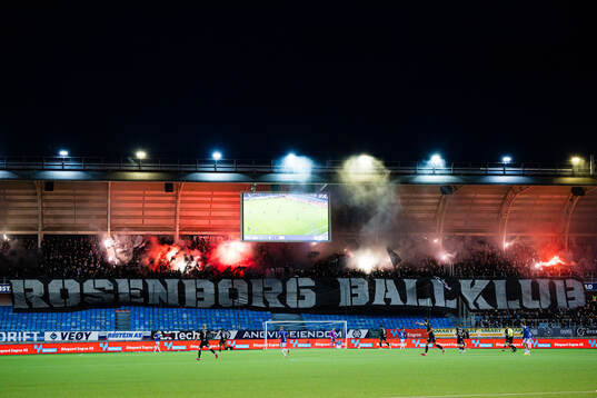 Spectators in the stands